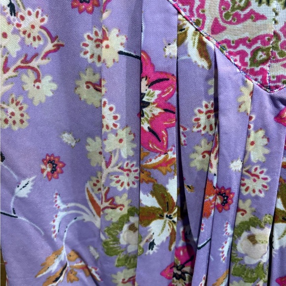 Free People Havana Blue Floral Print - Picture 6 of 7